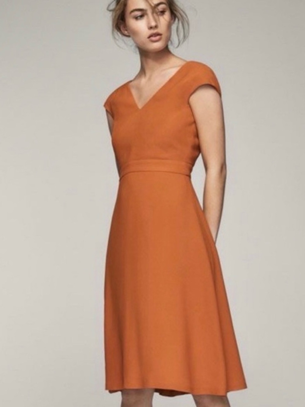 MASSIMO DUTTI Midi Dress